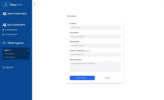http://Wazline%20messenger%20slider%20showing%20form%20interface%20for%20WhatsApp%20Business%20API%20send%20message%20setup